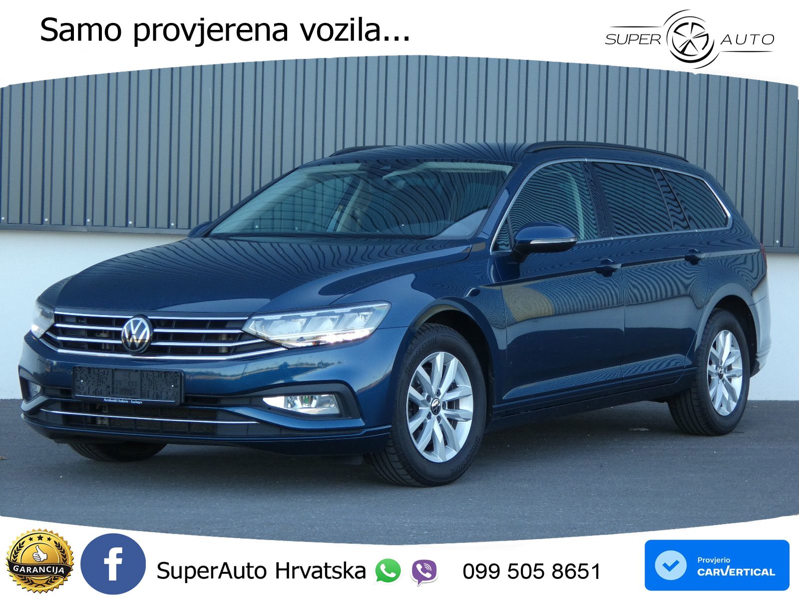Volkswagen Passat Variant 2.0 TDI (150 KS) DSG LED+GR SJED+ACC