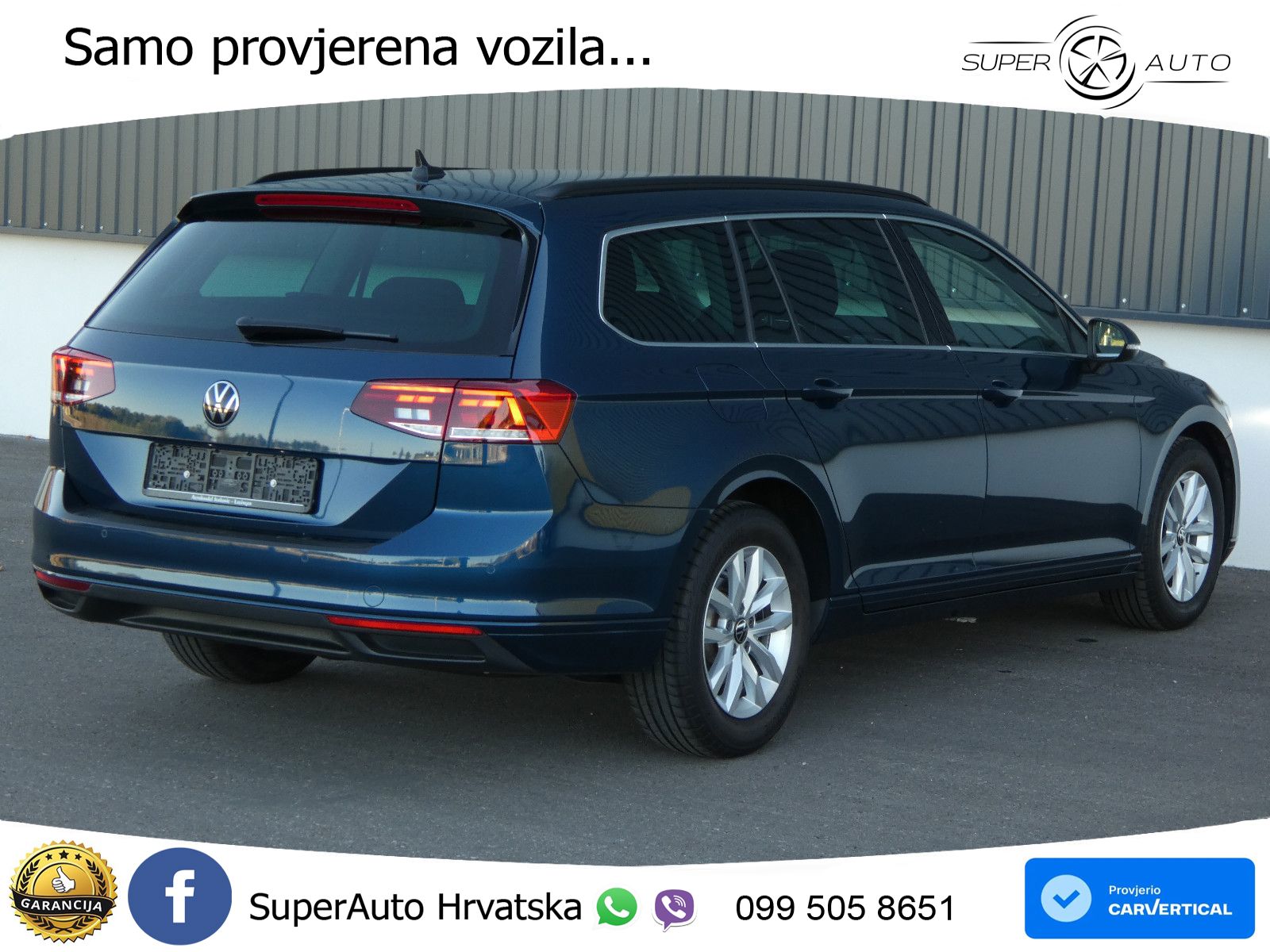 Volkswagen Passat Variant 2.0 TDI (150 KS) DSG LED+GR SJED+ACC