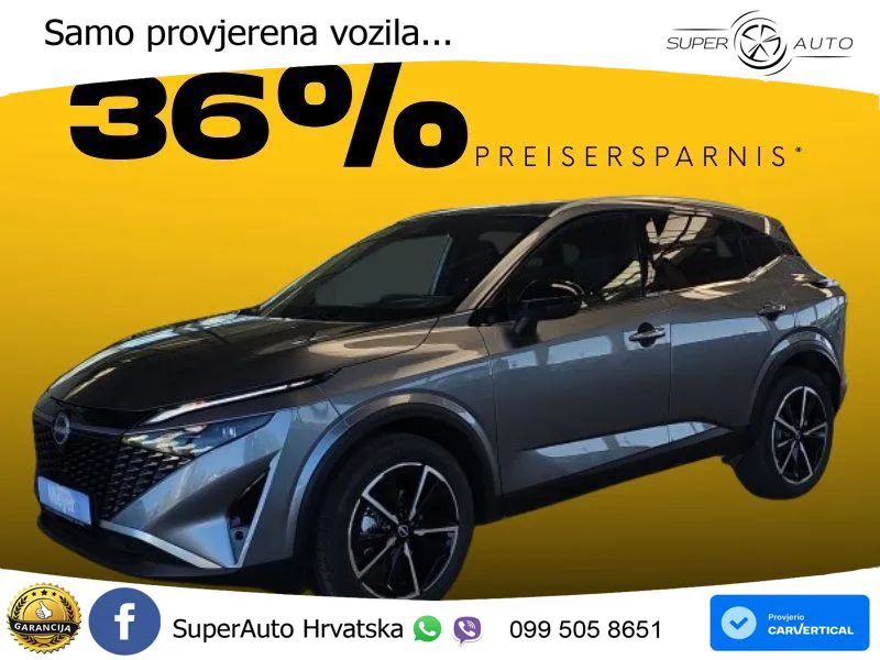 Nissan Qashqai 1.3 DIG-T (158 KS) Xtronic Tekna LED+GR SJED+ACC