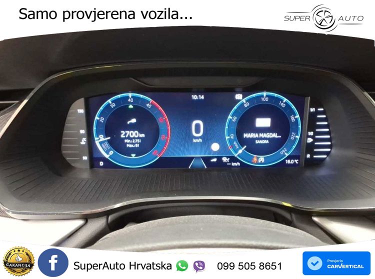 Škoda Octavia Combi 2.0 TDI (150 KS) DSG