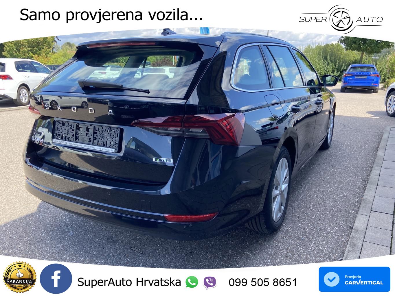 Škoda Octavia Combi 1.5 TSI EVO e-TEC (150 KS) DSG LED+GR SJED+ACC
