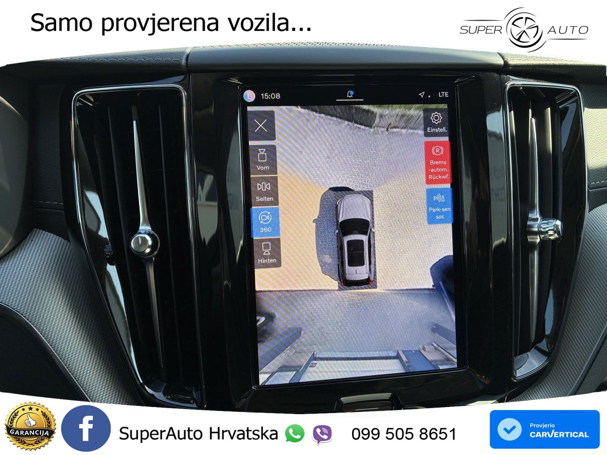 Volvo XC60 B5 Benzin AWD Geartronic ACC+HEAD+4xGR SJED+360+PANO