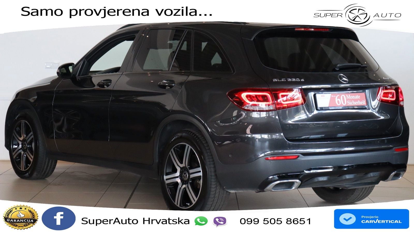Mercedes GLC 220d (194 KS) 4MATIC G-TRONIC LED+GR SJED+ACC