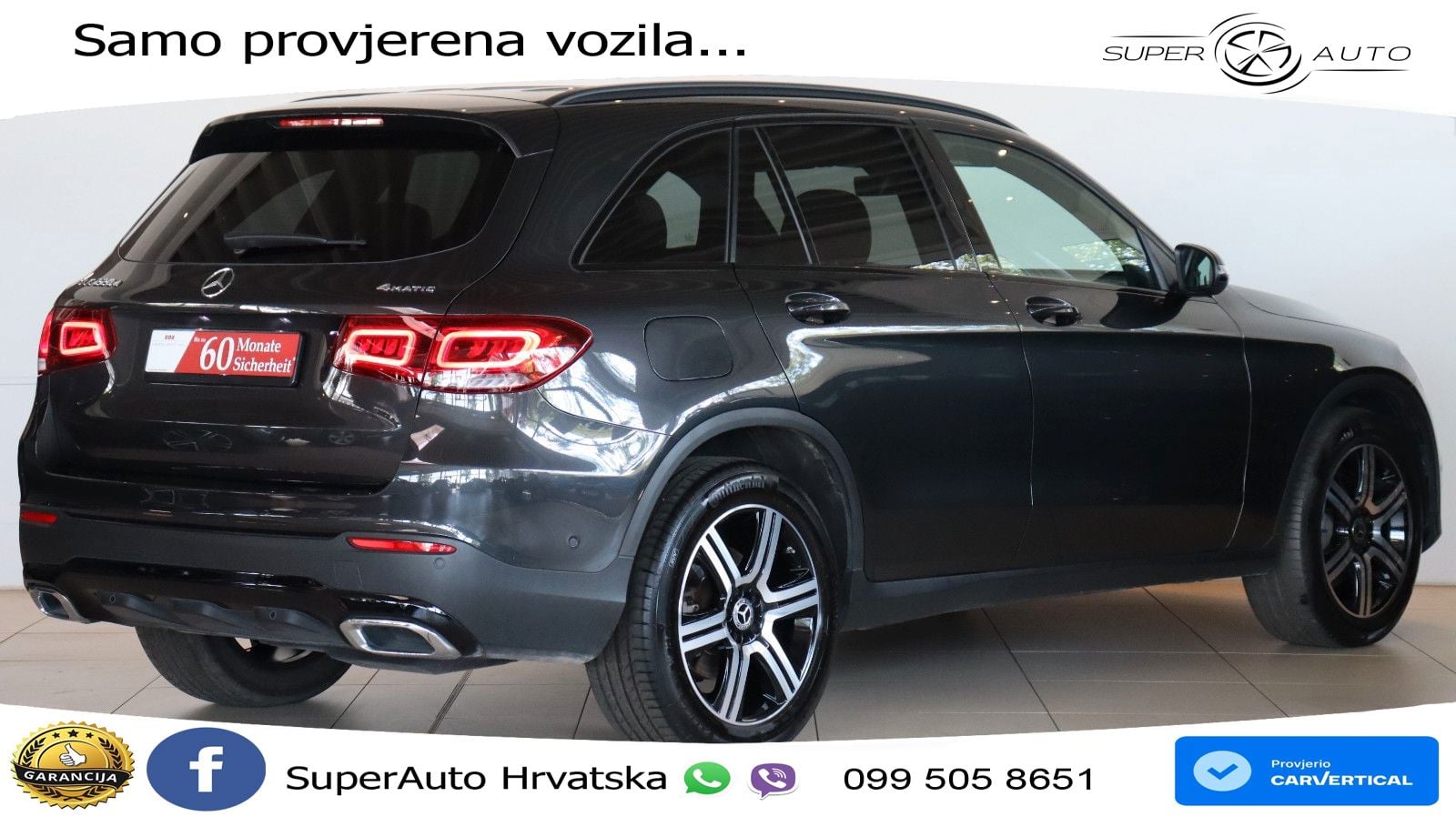 Mercedes GLC 220d (194 KS) 4MATIC G-TRONIC LED+GR SJED+ACC