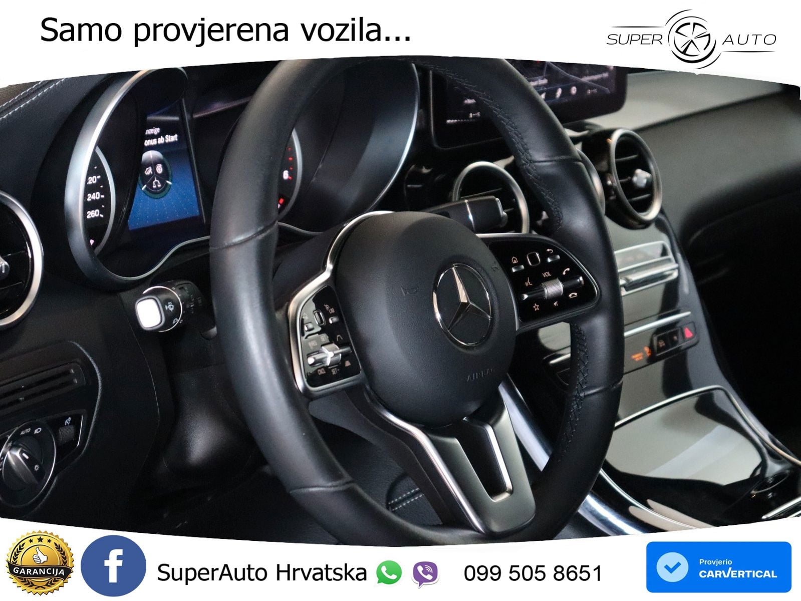 Mercedes GLC 220d (194 KS) 4MATIC G-TRONIC LED+GR SJED+ACC