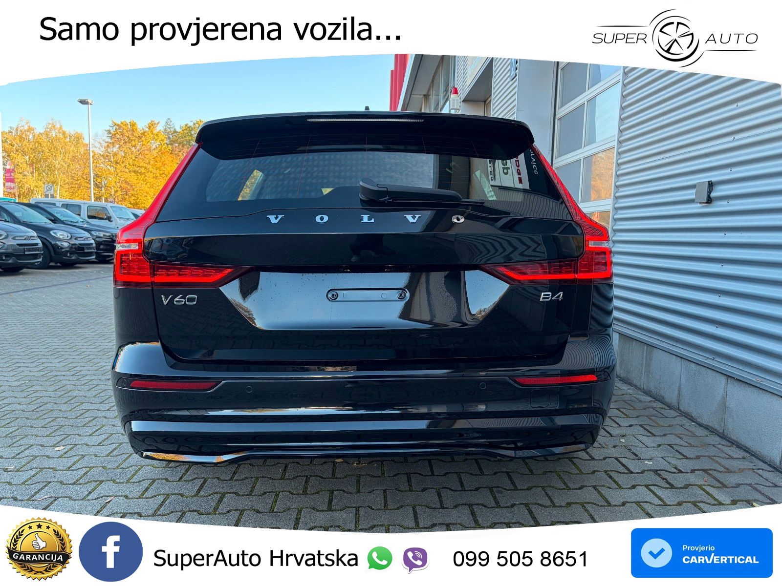 Volvo V60 2.0 B4 Benzin DCT LED+GR SJED+ACC