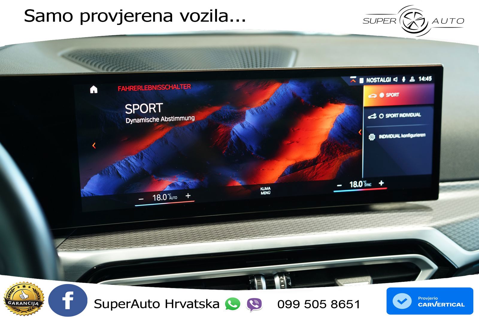 BMW 320d (190 KS) Steptronic M Sport LED+GR SJED+ACC
