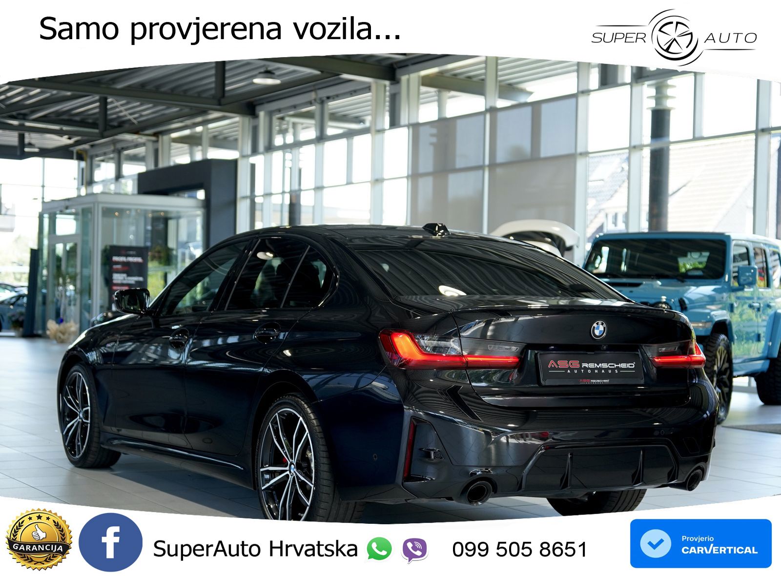 BMW 320d (190 KS) Steptronic M Sport LED+GR SJED+ACC