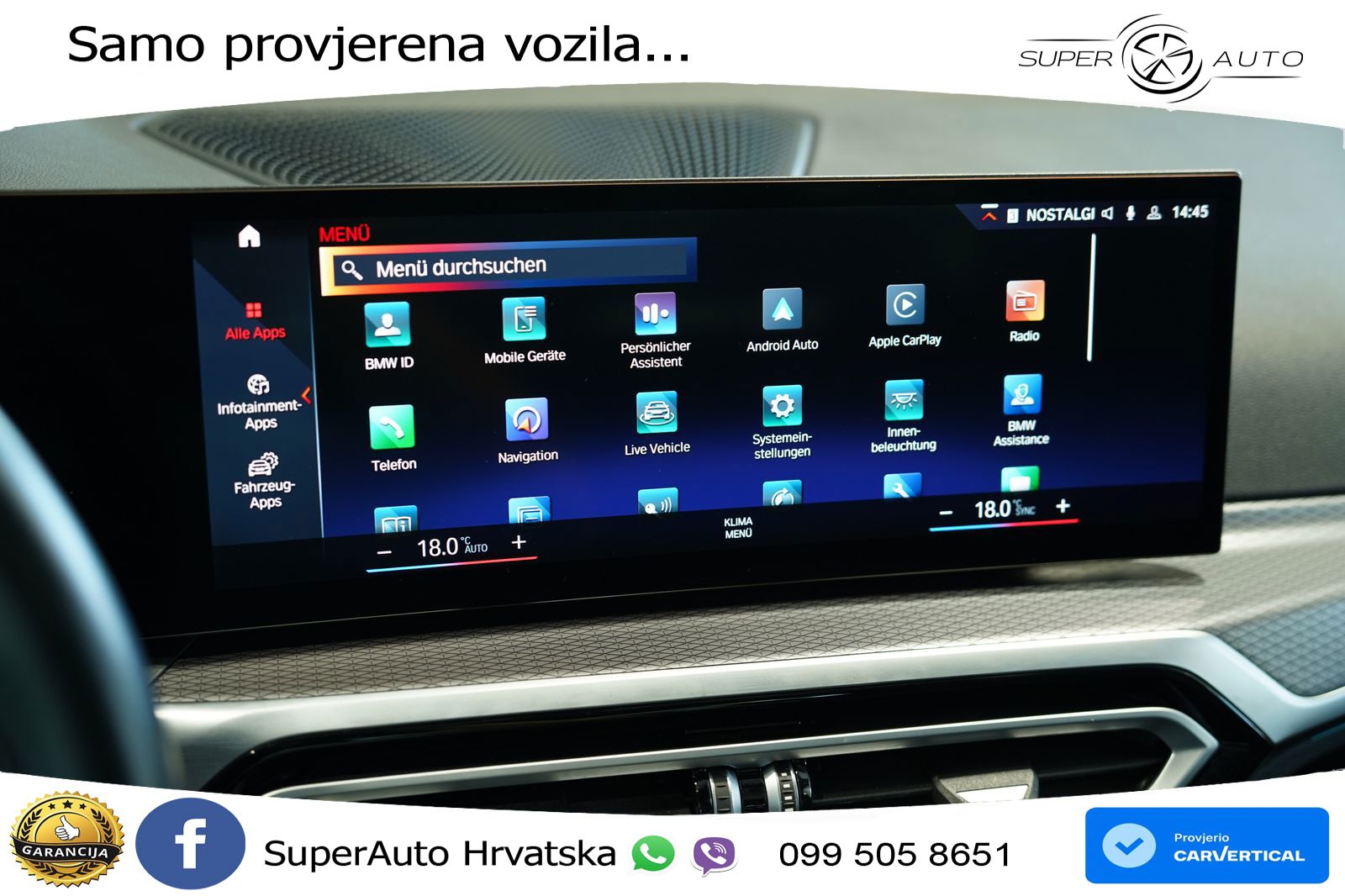 BMW 320d (190 KS) Steptronic M Sport LED+GR SJED+ACC
