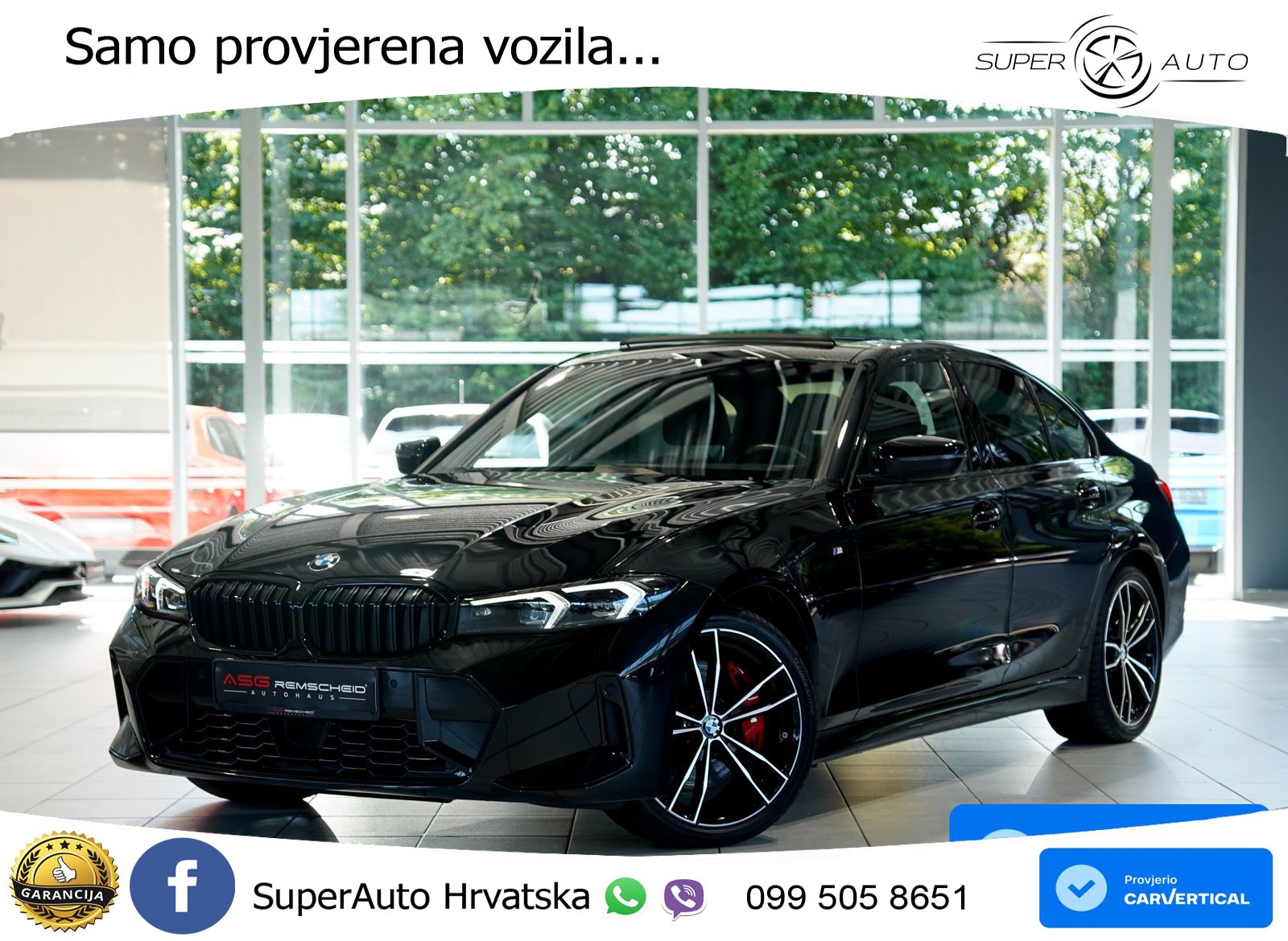 BMW 320d (190 KS) Steptronic M Sport LED+GR SJED+ACC