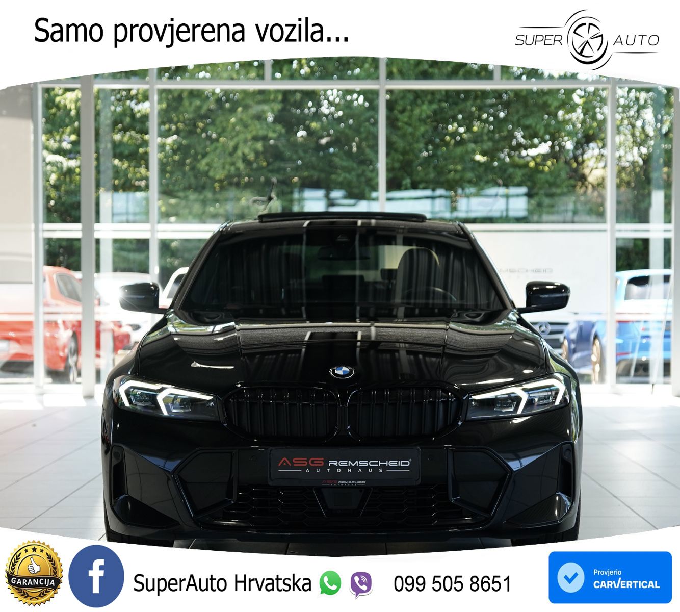 BMW 320d (190 KS) Steptronic M Sport LED+GR SJED+ACC