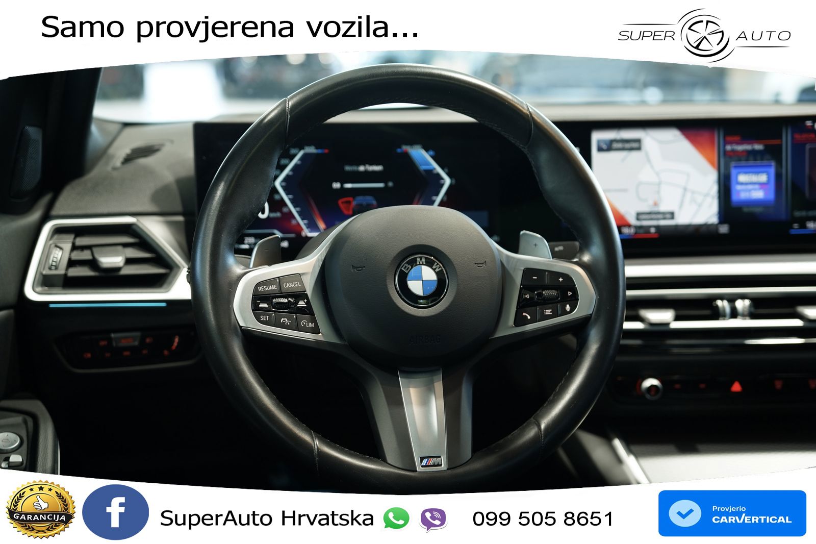 BMW 320d (190 KS) Steptronic M Sport LED+GR SJED+ACC