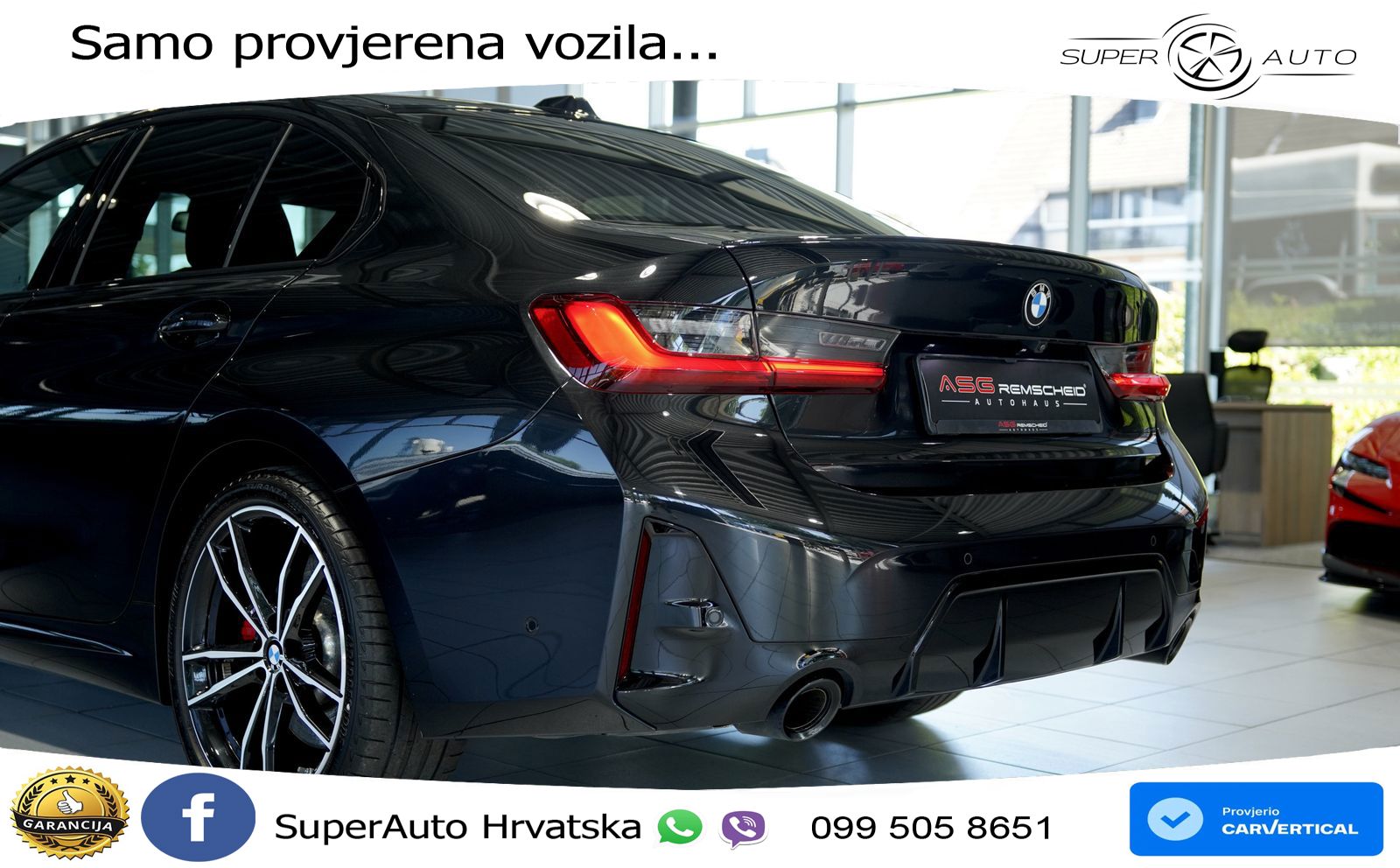 BMW 320d (190 KS) Steptronic M Sport LED+GR SJED+ACC