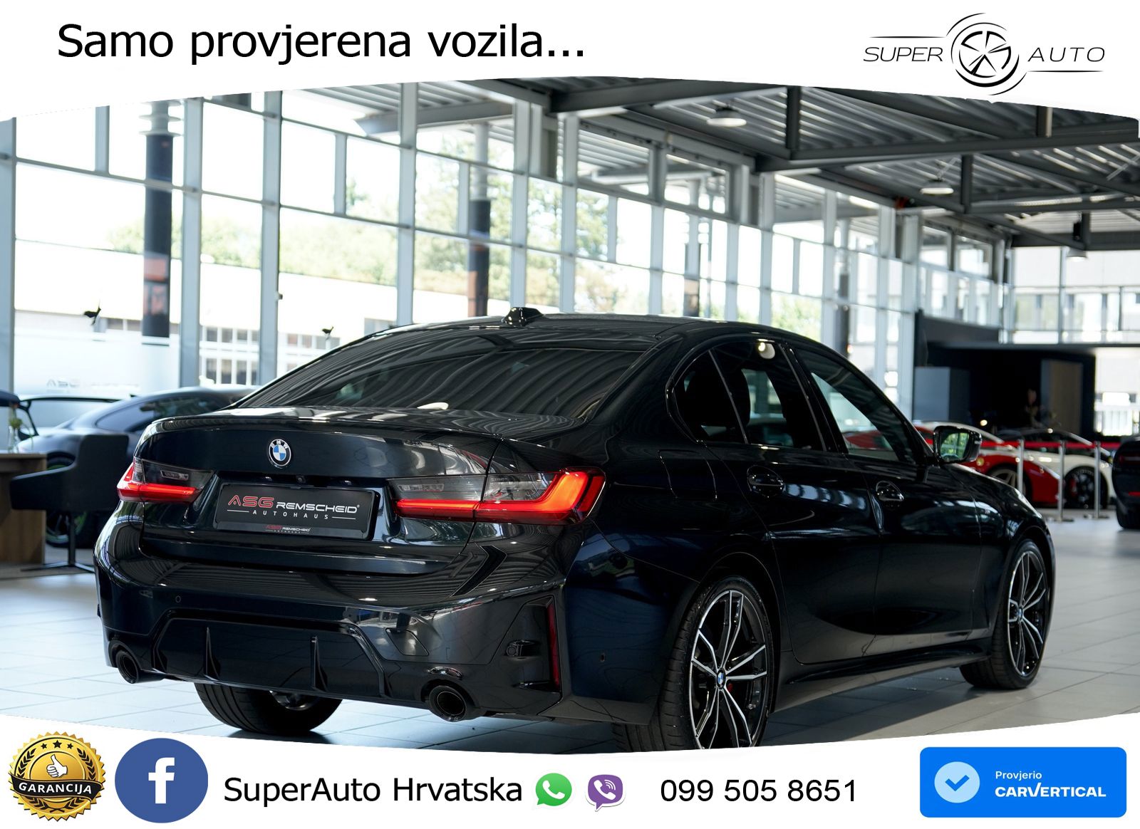 BMW 320d (190 KS) Steptronic M Sport LED+GR SJED+ACC