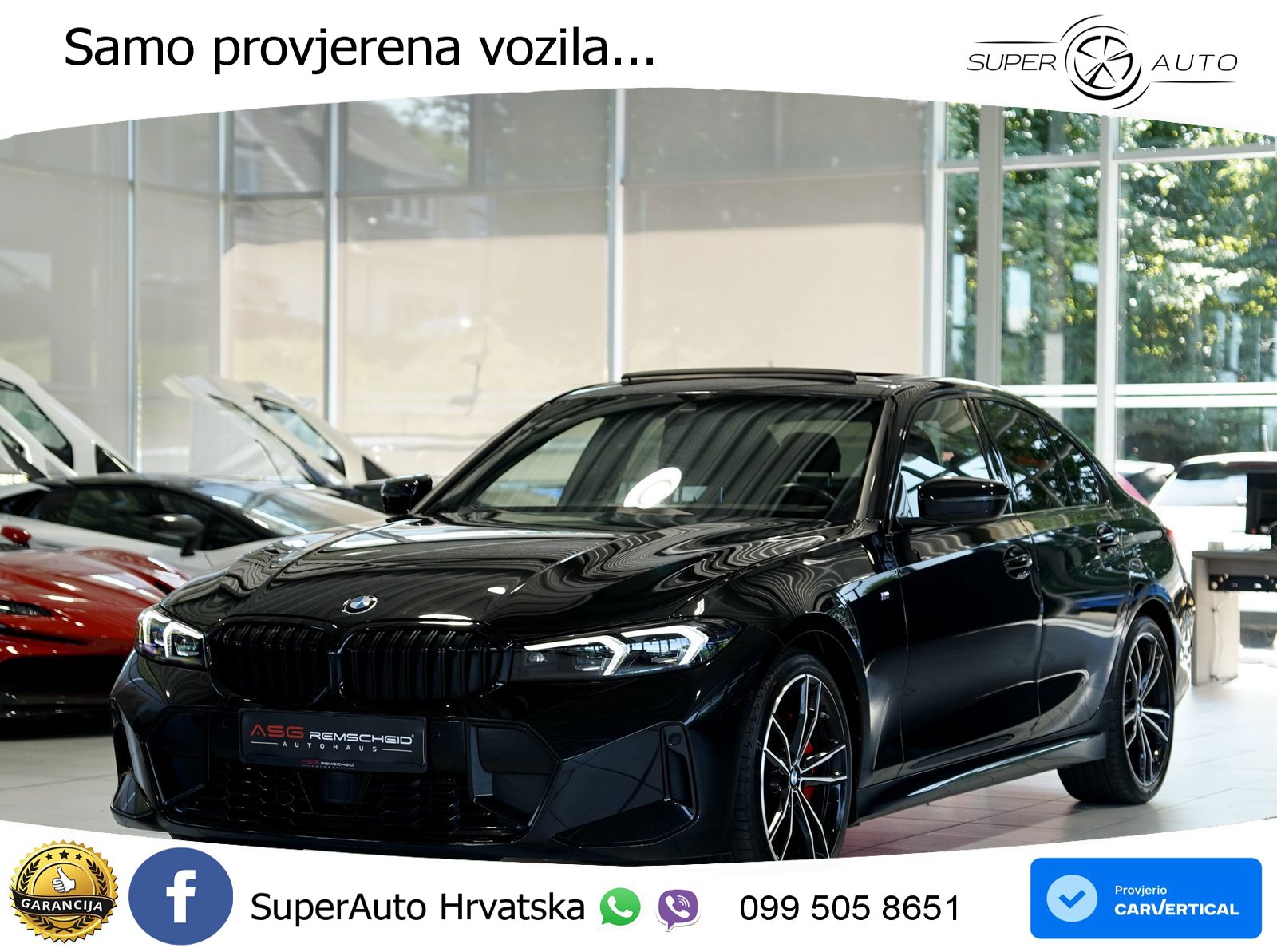 BMW 320d (190 KS) Steptronic M Sport LED+GR SJED+ACC