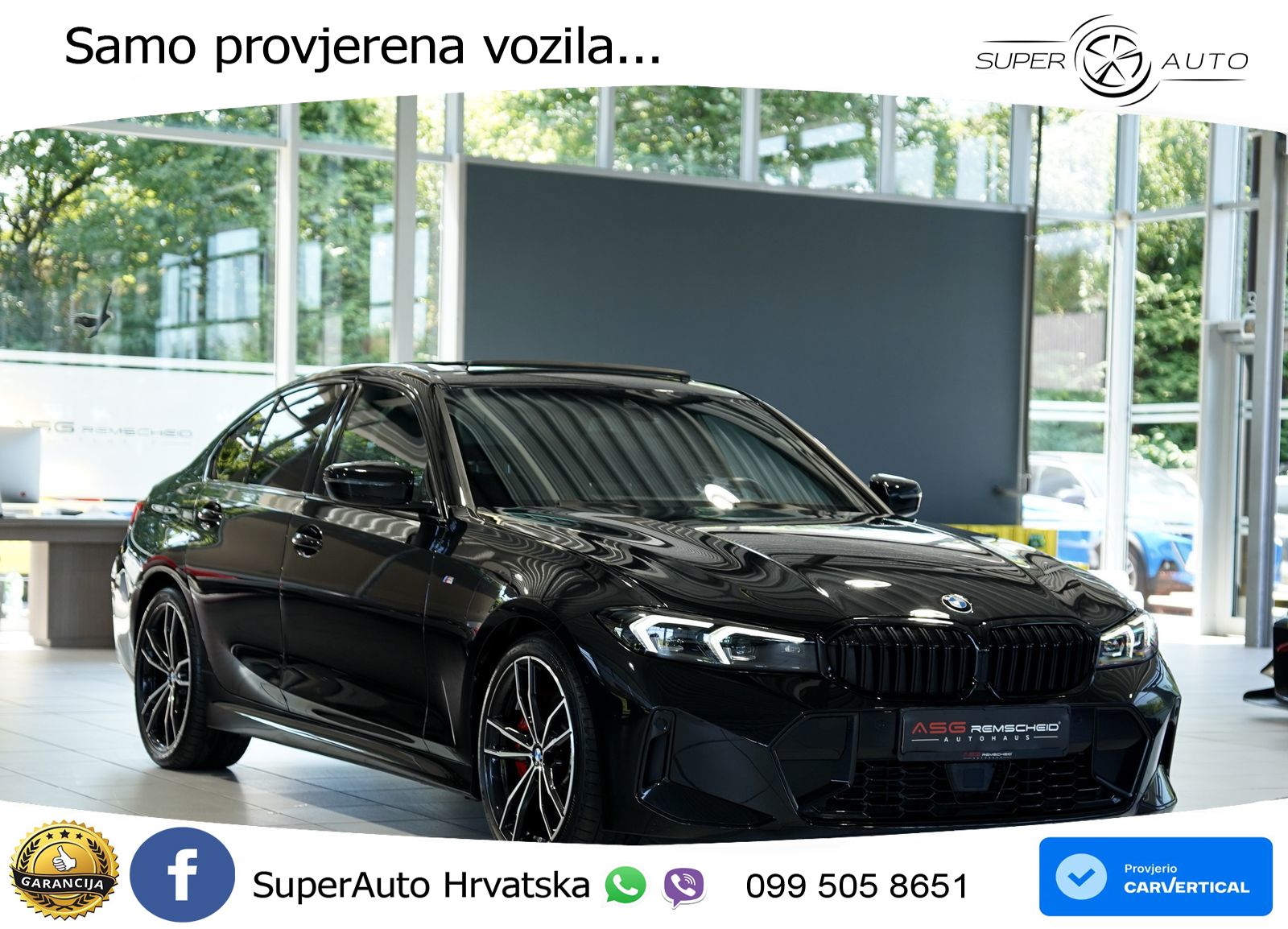 BMW 320d (190 KS) Steptronic M Sport LED+GR SJED+ACC