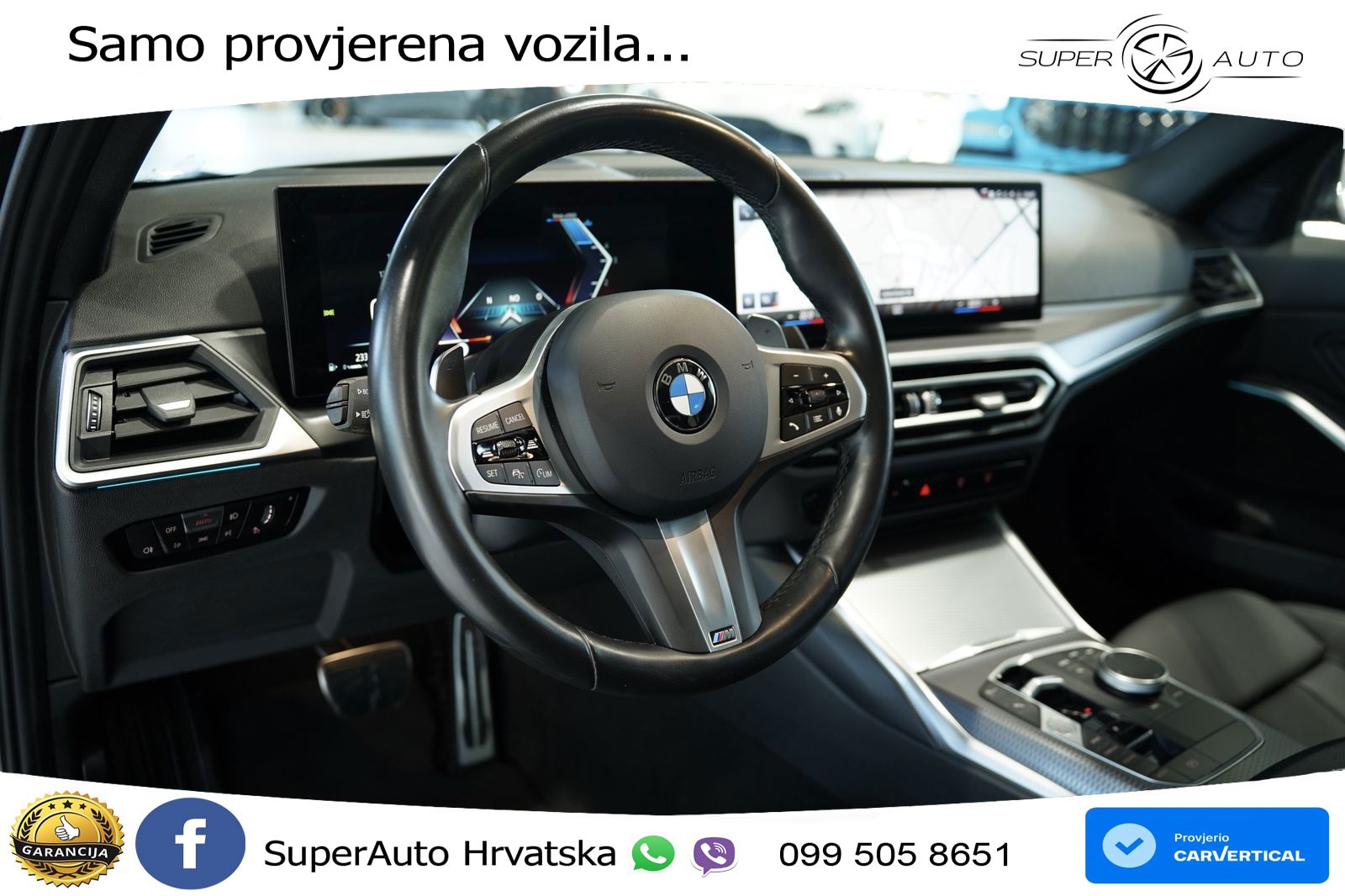 BMW 320d (190 KS) Steptronic M Sport LED+GR SJED+ACC