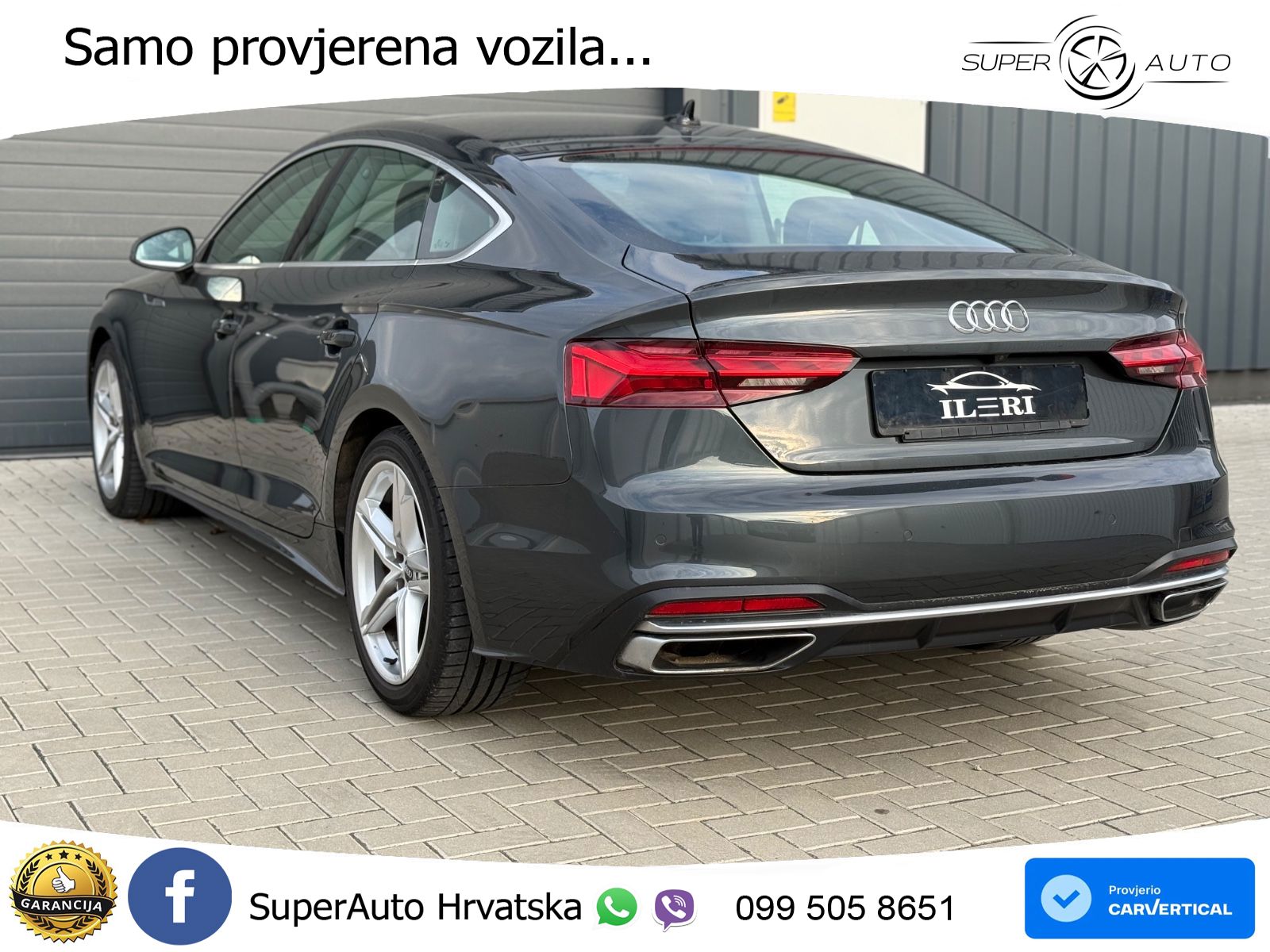 Audi A5 Sportback 40 TDI (204 KS) S tronic advanced LED+GR SJED+ACC