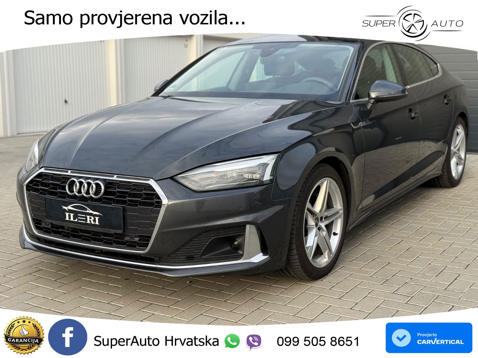 Audi A5 Sportback 40 TDI (204 KS) S tronic advanced LED+GR SJED+ACC