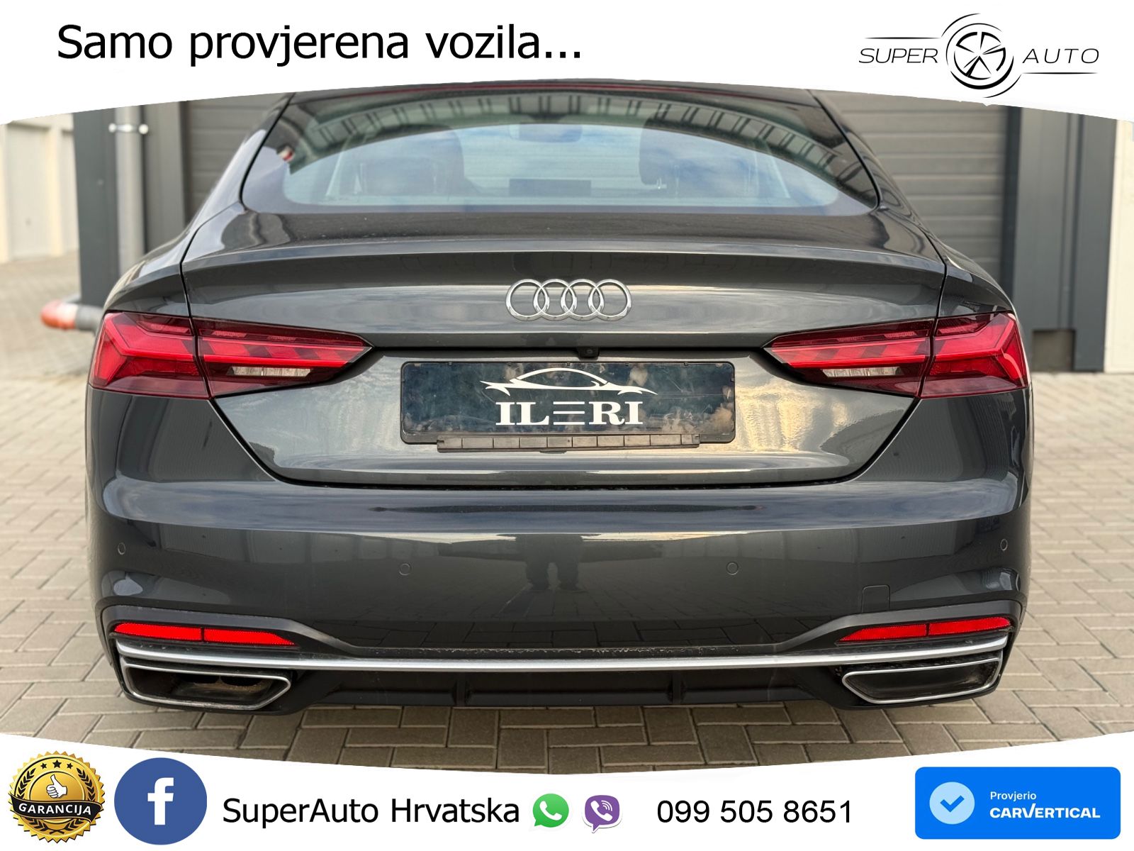 Audi A5 Sportback 40 TDI (204 KS) S tronic advanced LED+GR SJED+ACC