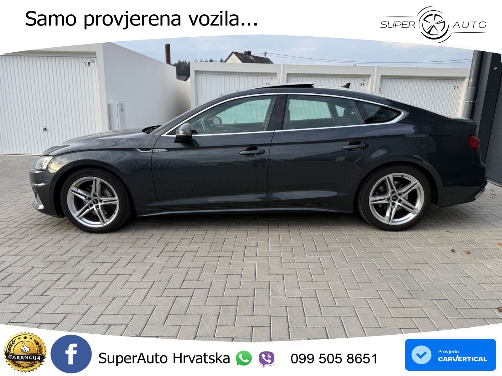 Audi A5 Sportback 40 TDI (204 KS) S tronic advanced LED+GR SJED+ACC