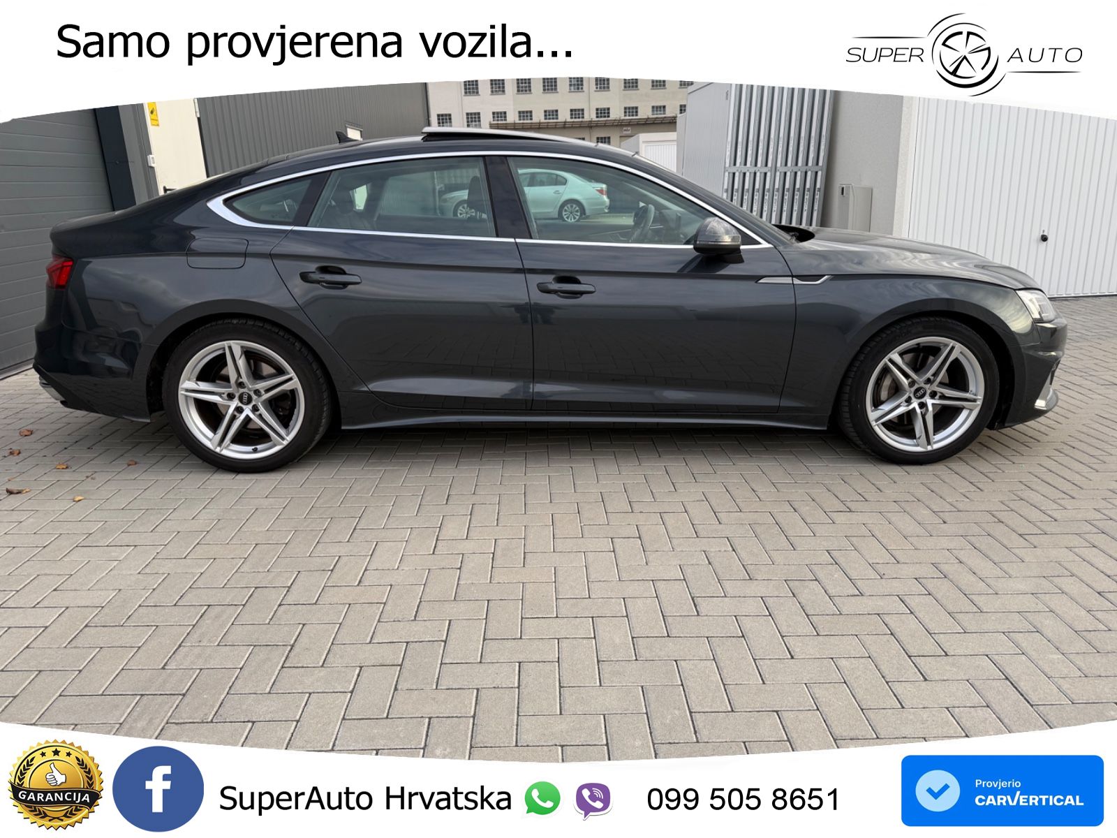 Audi A5 Sportback 40 TDI (204 KS) S tronic advanced LED+GR SJED+ACC