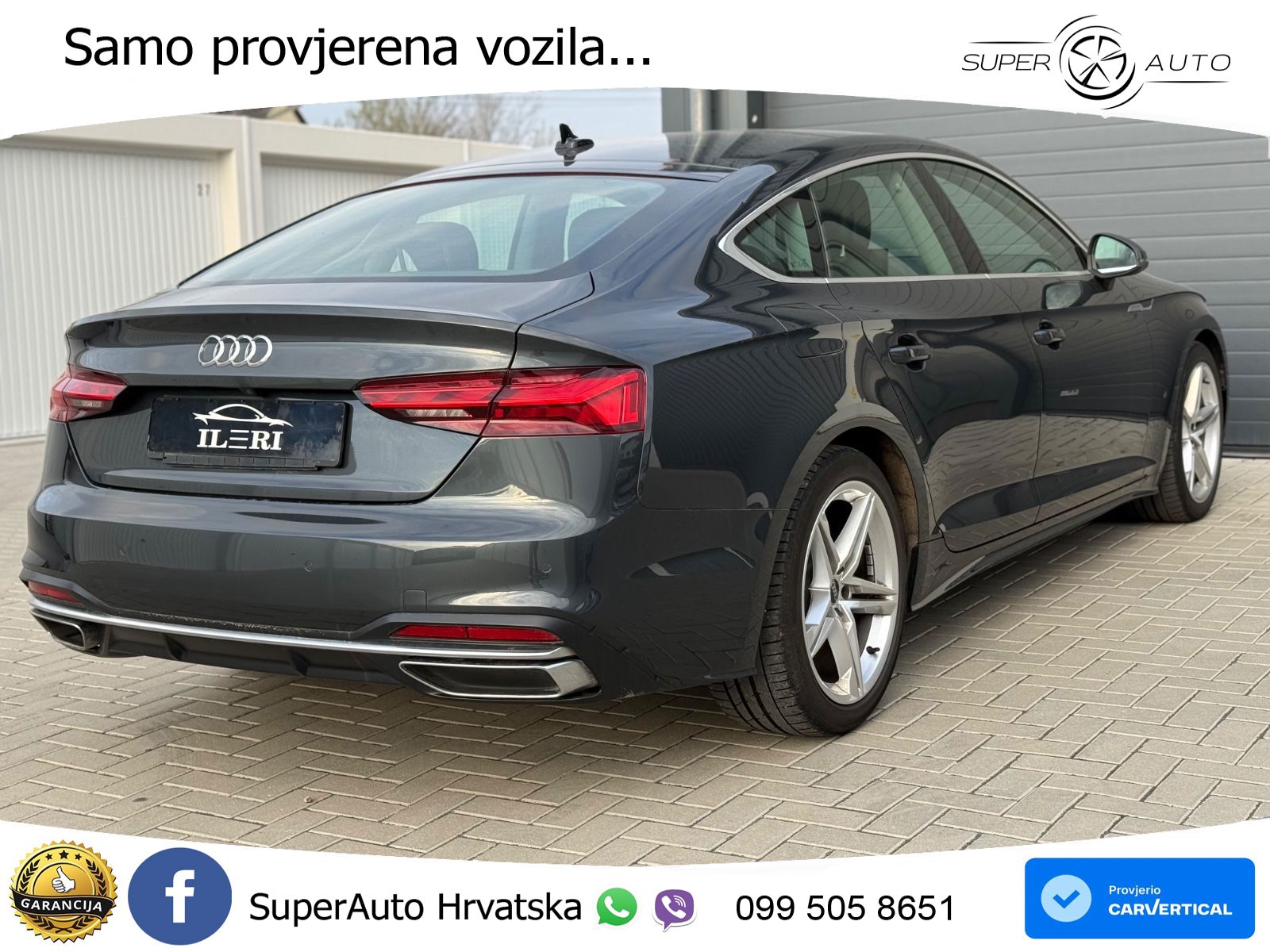 Audi A5 Sportback 40 TDI (204 KS) S tronic advanced LED+GR SJED+ACC