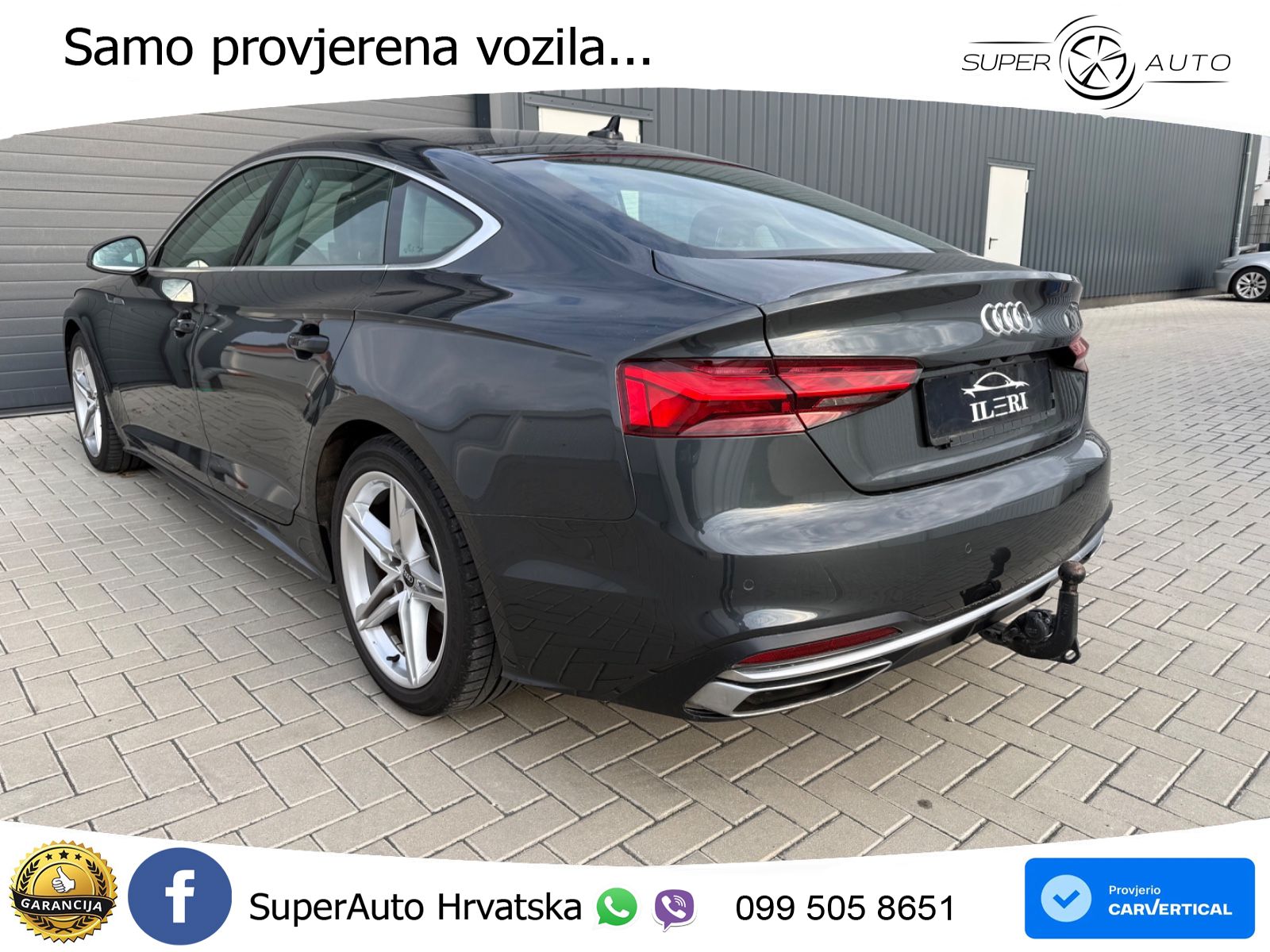 Audi A5 Sportback 40 TDI (204 KS) S tronic advanced LED+GR SJED+ACC