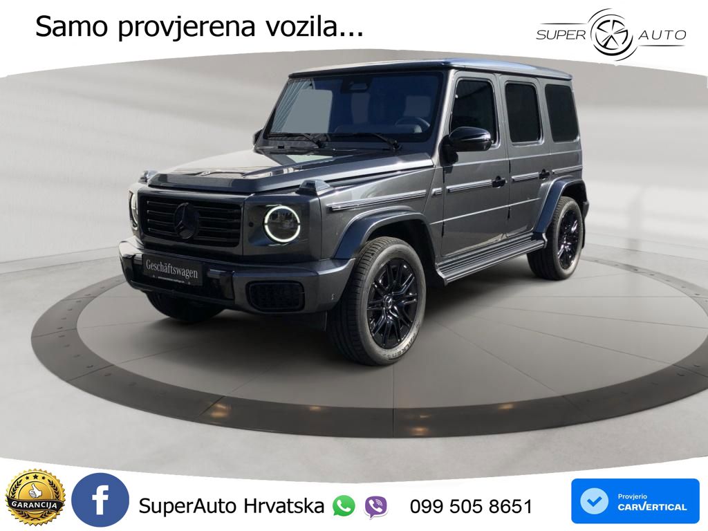Mercedes G 450d Long (367 KS) 4MATIC 9G-TRONIC AMG LED+GR SJED+ACC
