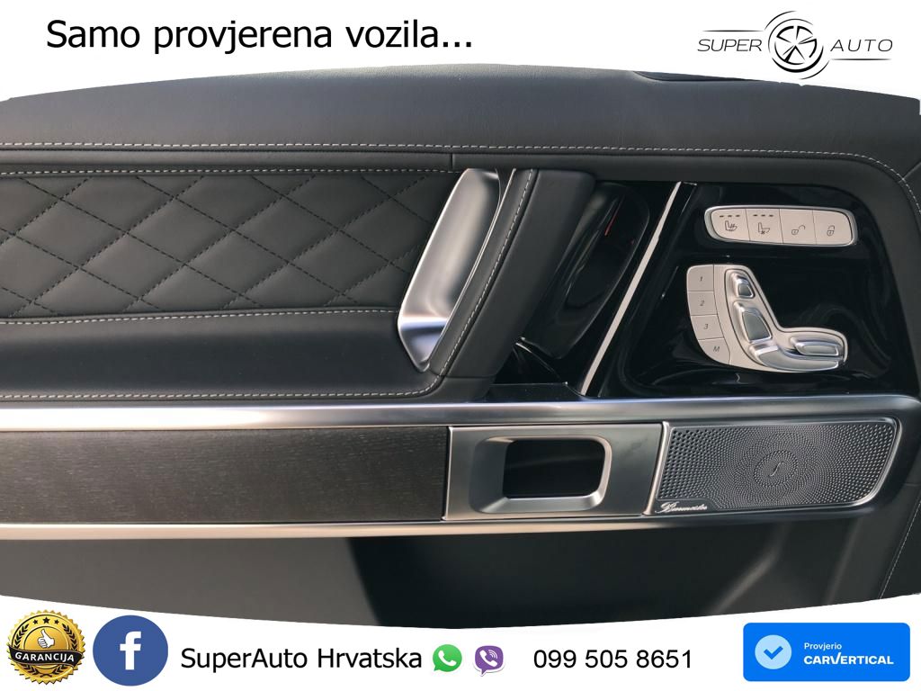 Mercedes G 450d Long (367 KS) 4MATIC 9G-TRONIC AMG LED+GR SJED+ACC