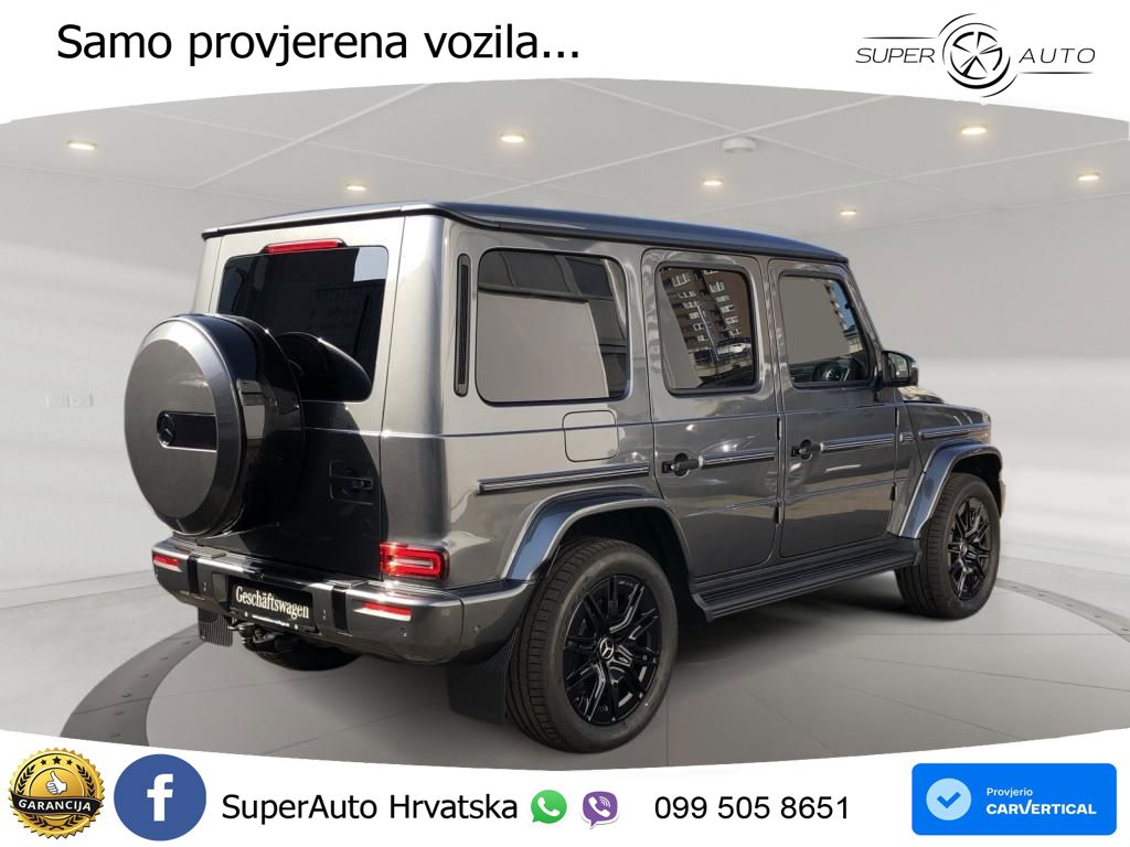 Mercedes G 450d Long (367 KS) 4MATIC 9G-TRONIC AMG LED+GR SJED+ACC