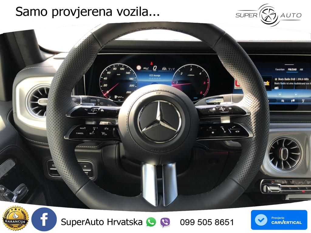Mercedes G 450d Long (367 KS) 4MATIC 9G-TRONIC AMG LED+GR SJED+ACC