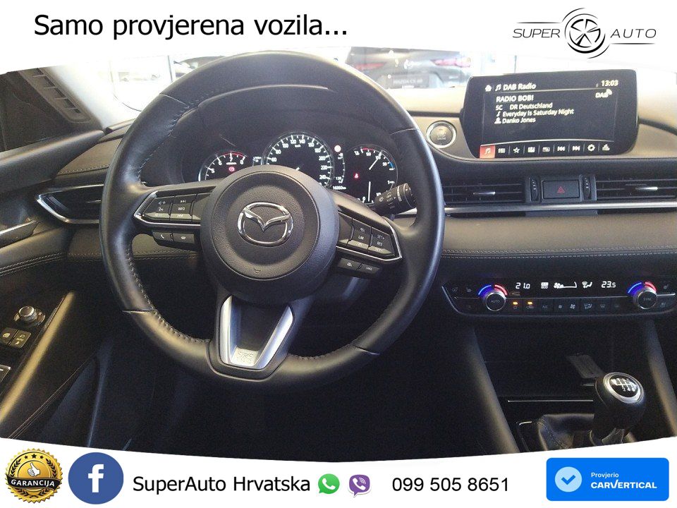 Mazda 6 Sport Combi 2.0 SKYACTIV-G (165 KS) LED+GR SJED+ACC