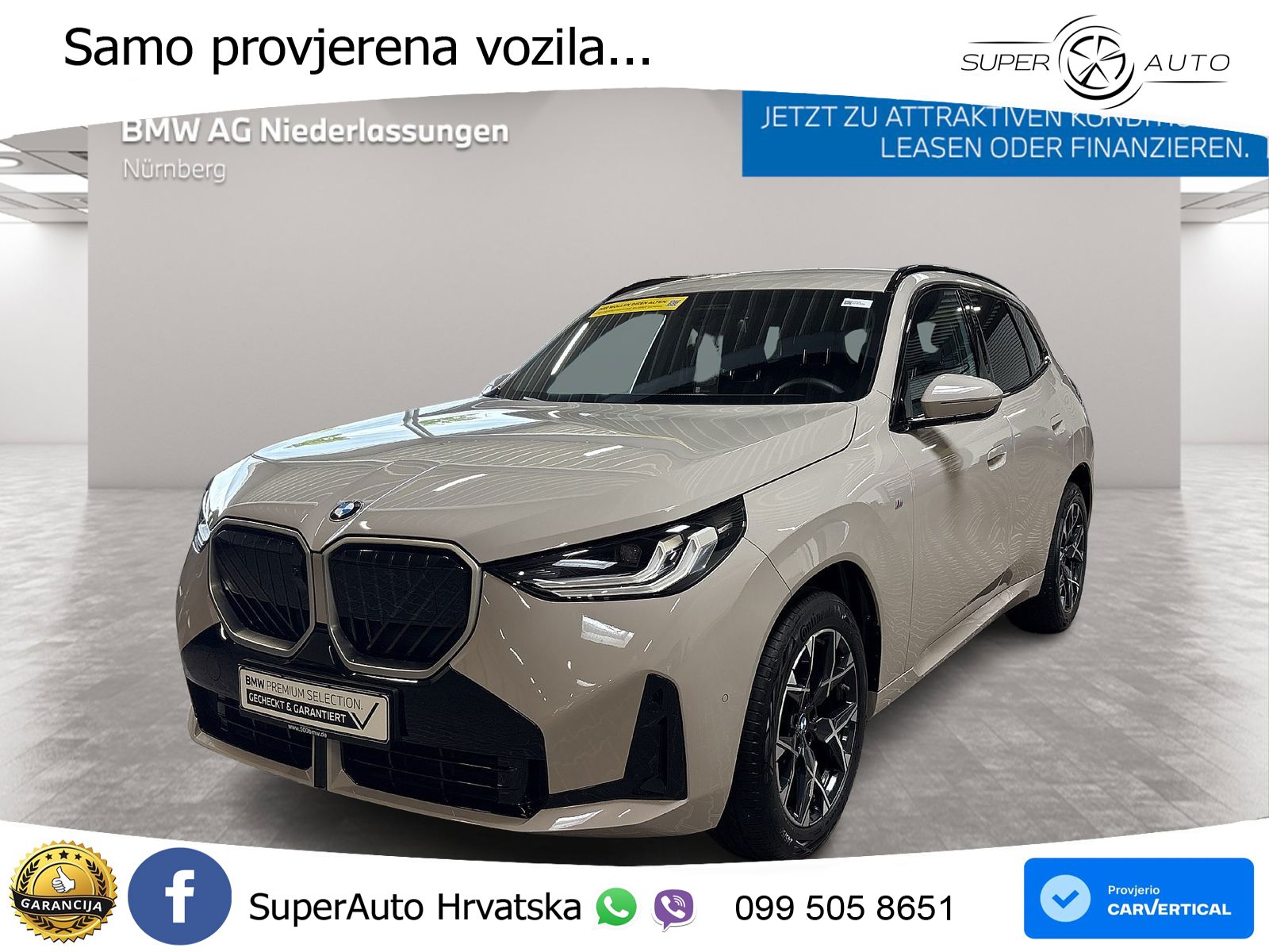 BMW X3 20d xDrive Steptronic M Sport LED+GR SJED+ACC