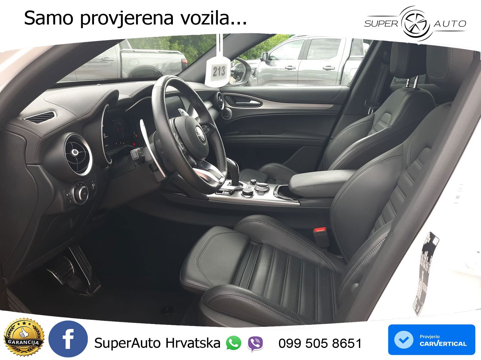 Alfa Romeo Stelvio 2.2 MultiJet II (210 KS) Q4 Automatic LED+GR SJED+ACC