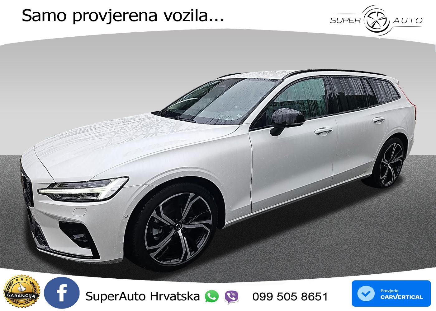 Volvo V60 2.0 B4 Benzin DCT LED+GR SJED+ACC