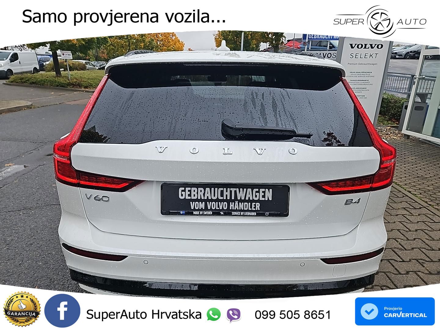 Volvo V60 2.0 B4 Benzin DCT LED+GR SJED+ACC