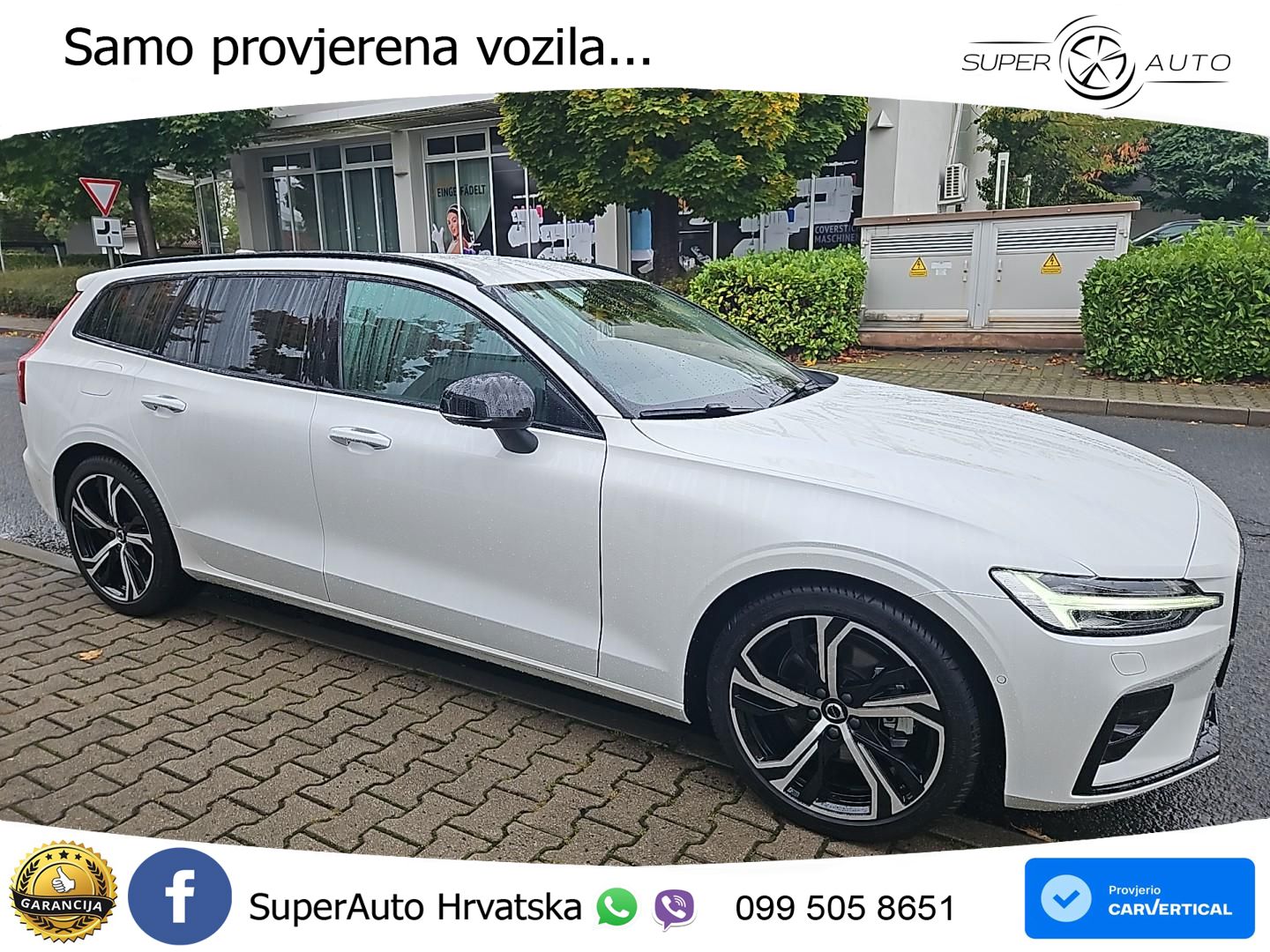 Volvo V60 2.0 B4 Benzin DCT LED+GR SJED+ACC