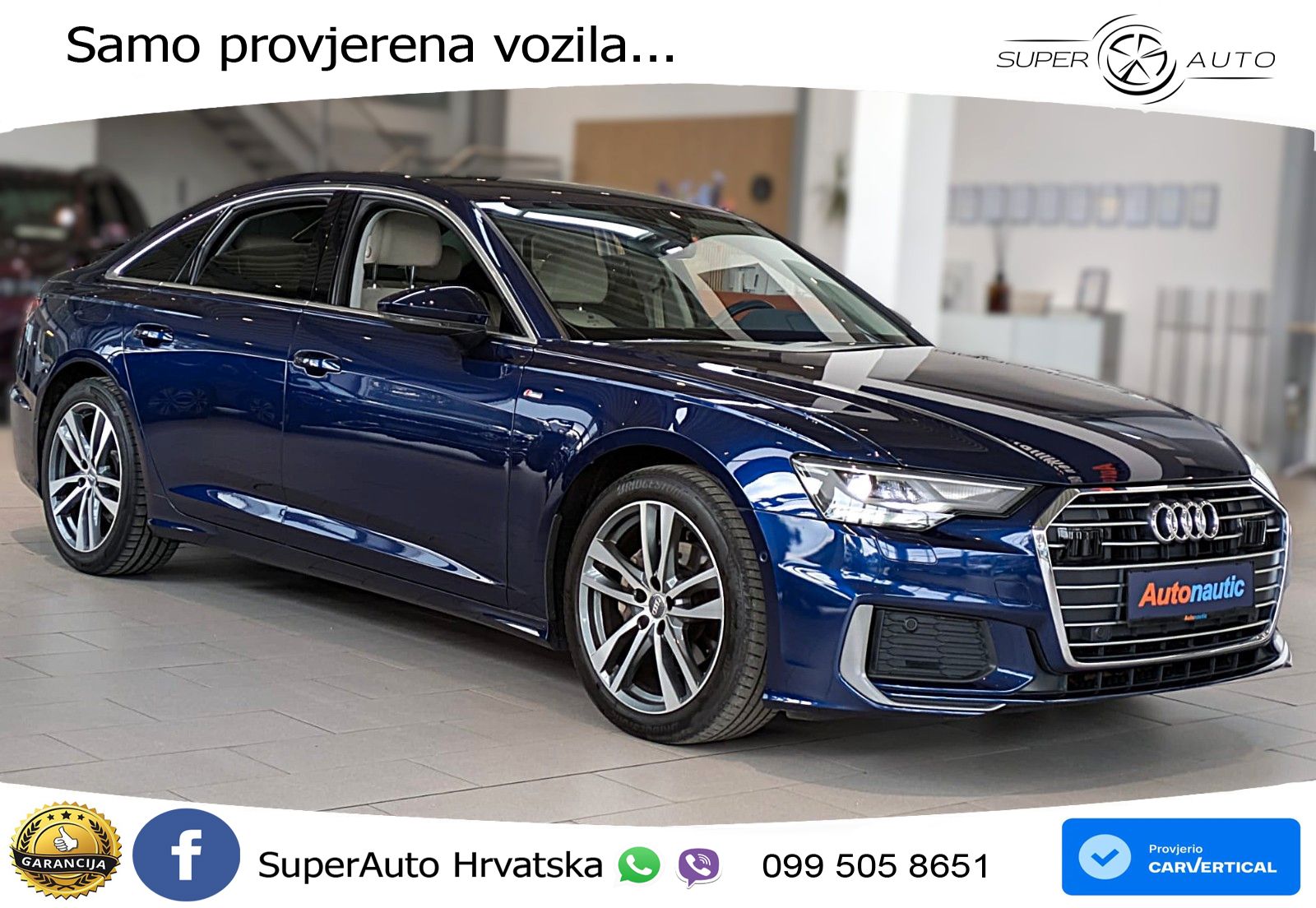 Audi A6 35 TDI (163 KS) S tronic S line LED+GR SJED+ACC