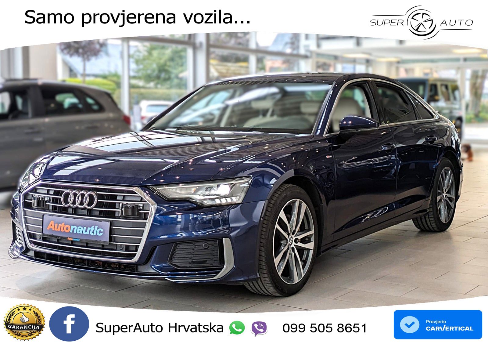 Audi A6 35 TDI (163 KS) S tronic S line LED+GR SJED+ACC
