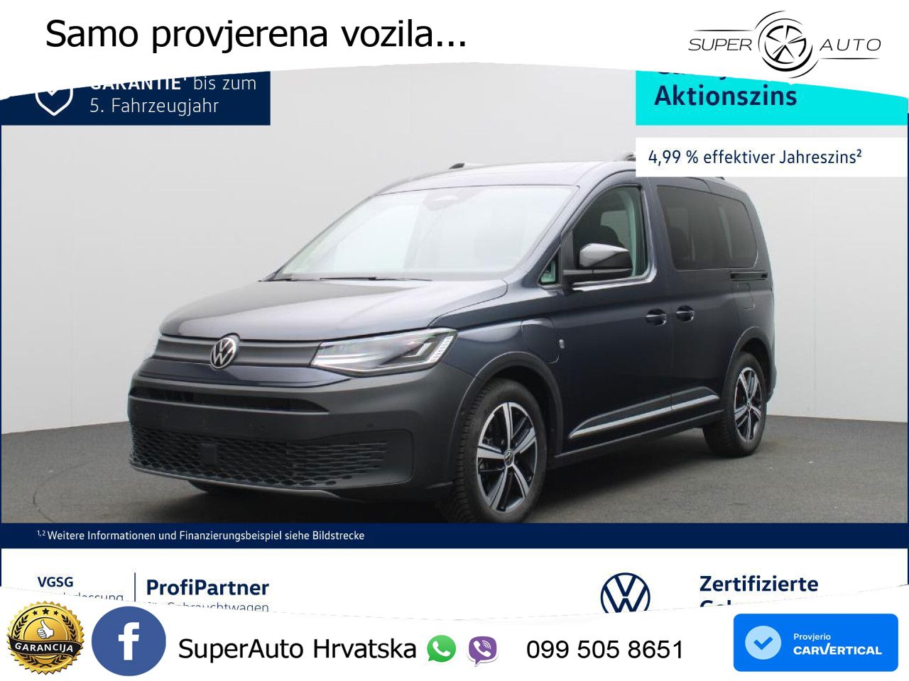 Volkswagen Caddy Life Kamera Sitzheizung Klima Navi GD ZV 116 KS
