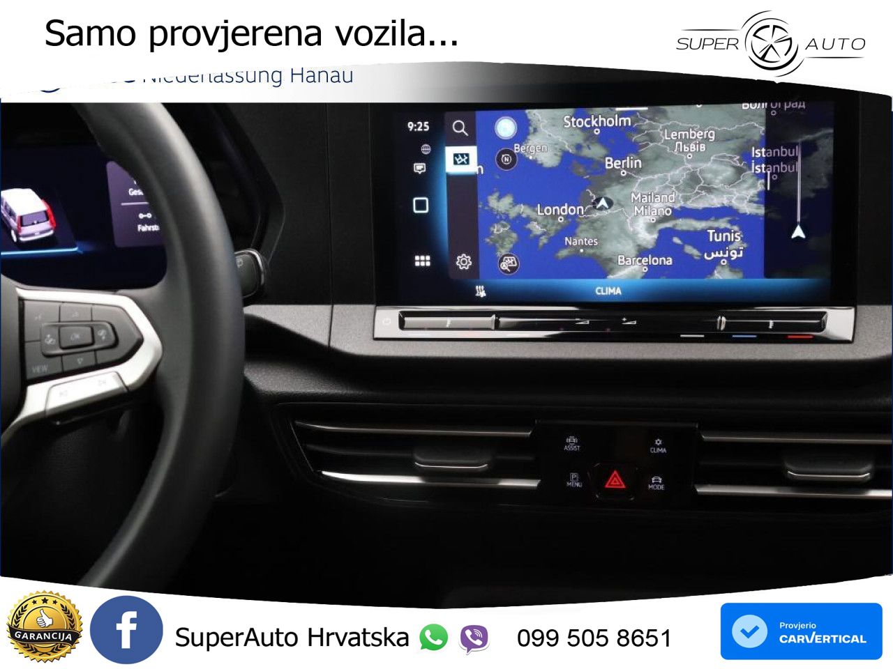 Volkswagen Caddy Life Kamera Sitzheizung Klima Navi GD ZV 116 KS