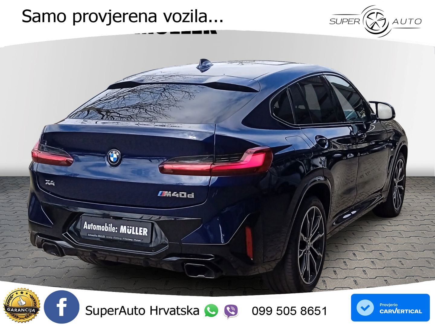 BMW X4 M40d (340 KS) xDrive Steptronic