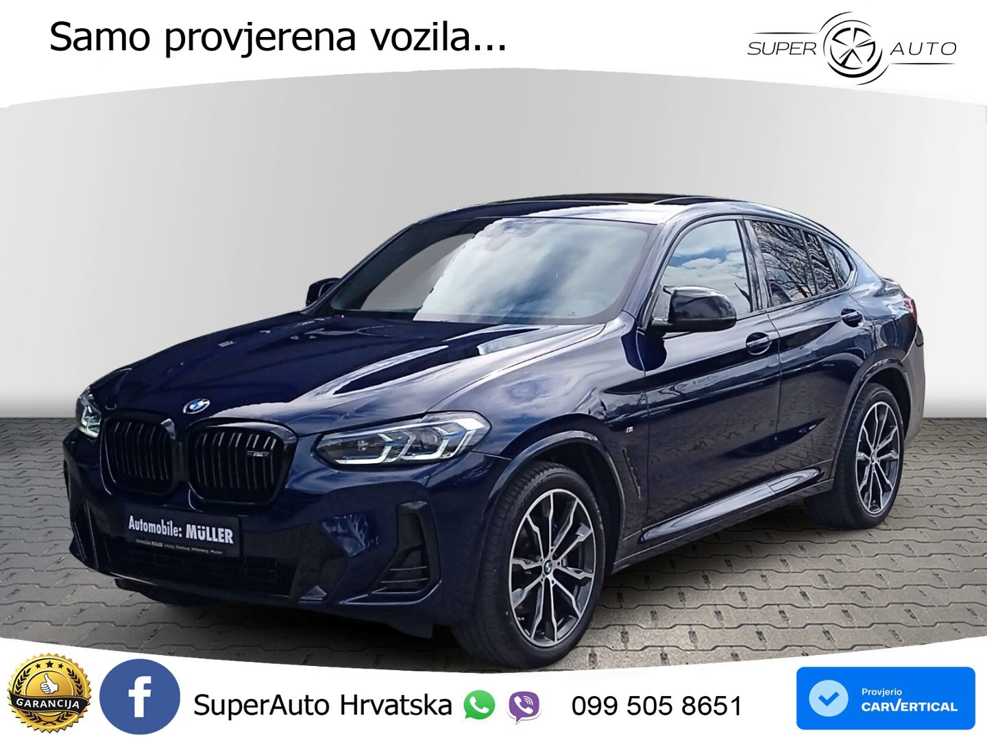 BMW X4 M40d (340 KS) xDrive Steptronic