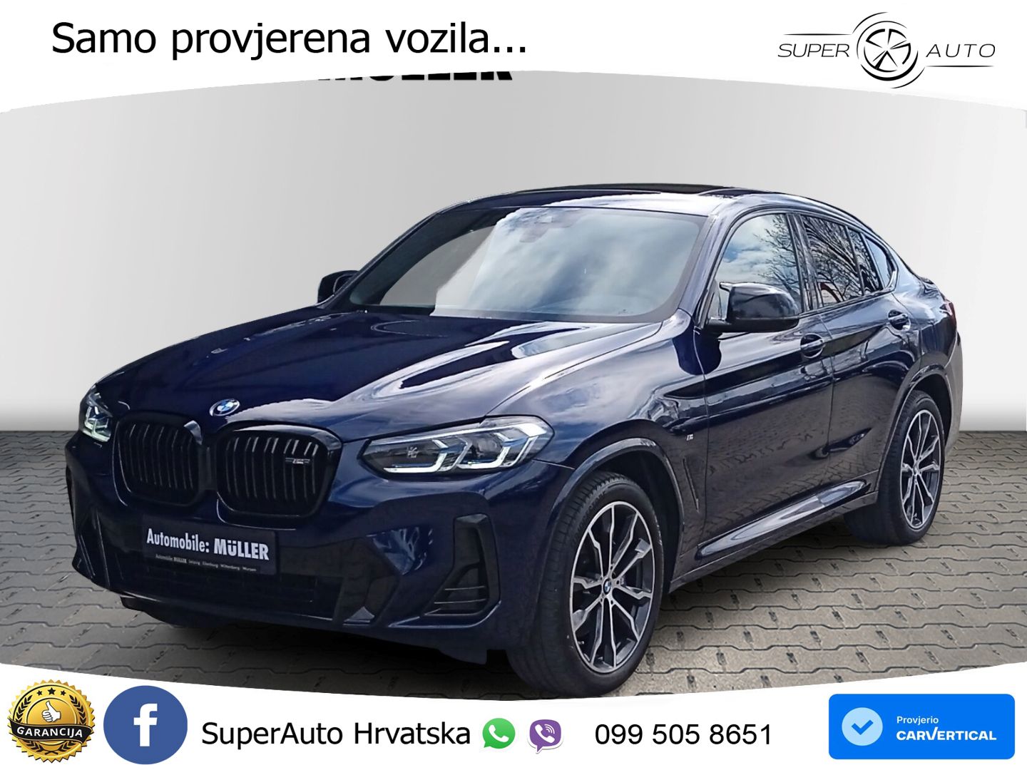 BMW X4 M40d (340 KS) xDrive Steptronic