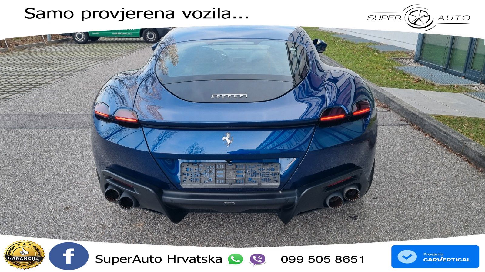 Ferrari Roma 3.9 V8 (620 KS) DCT