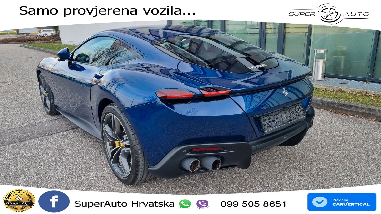 Ferrari Roma 3.9 V8 (620 KS) DCT