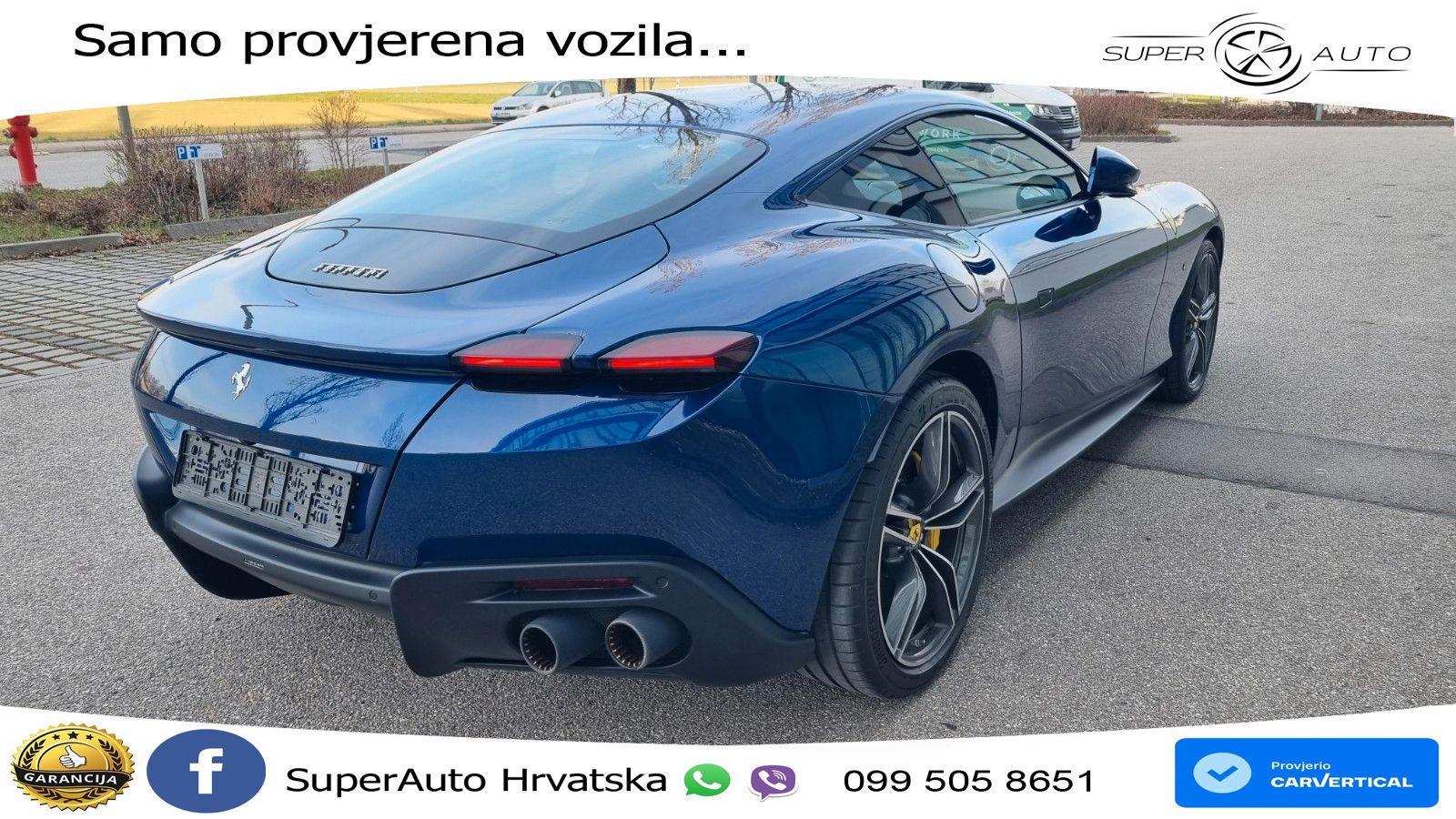 Ferrari Roma 3.9 V8 (620 KS) DCT