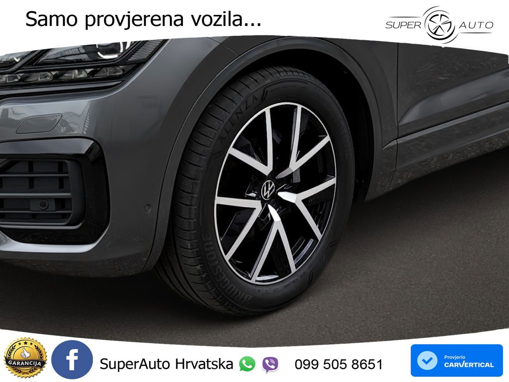 Volkswagen Touareg 3.0 V6 TDI (286 KS) 4MOTION Tiptronic R-Line ZRAČNI+ACC+GR SJED+KAM