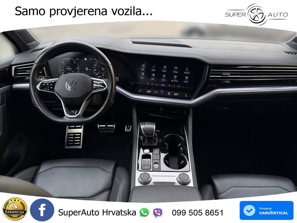 Volkswagen Touareg 3.0 V6 TDI (286 KS) 4MOTION Tiptronic R-Line ZRAČNI+ACC+GR SJED+KAM